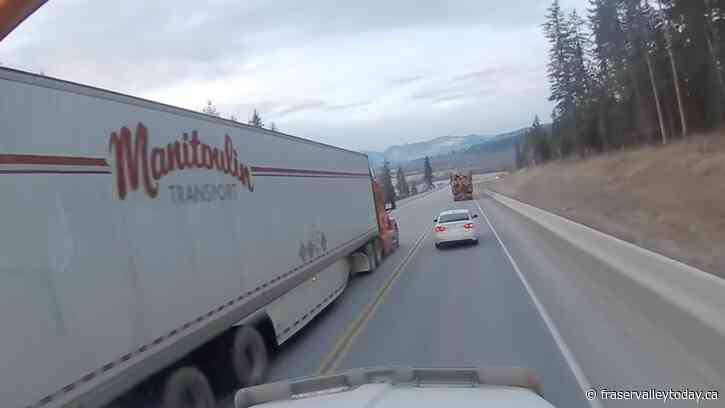 Truck driver involved in reckless highway driving in BC leaves Canada after getting fired