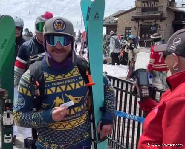 Skier Tries To Poach Vail By Using Ikon Pass