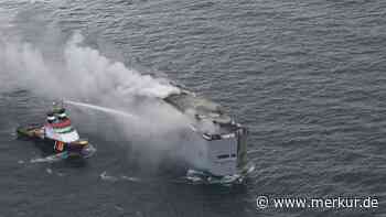 Frachter auf der Nordsee steht in Flammen – Brand „fast unmöglich zu löschen“
