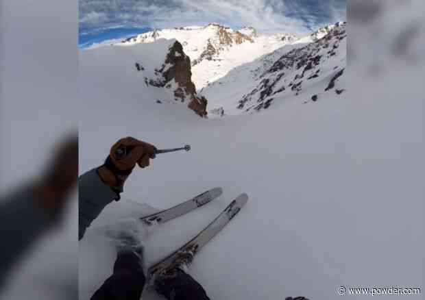 Professional Skier Claims That Winter Is Officially "Back" In Argentina