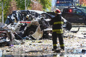 PHOTOS: Large explosion rocks Lower Mainland shopping centre