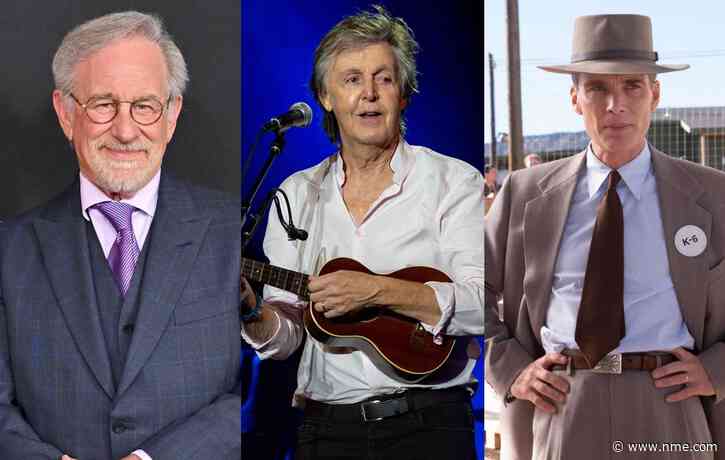 Steven Spielberg and Paul McCartney attend ‘Oppenheimer’ screening together