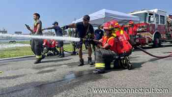 Paid training program introduces Hartford teens to fire service