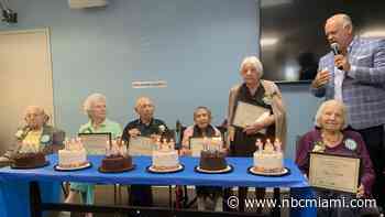 ‘Bless God for us being here': Holocaust survivors celebrate 100th birthdays