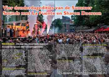 Vier donderdagedities van de Summer Sounds met La Fuente en Sharon Doorson