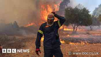 Rhodes fires: Brits escape Greek fires as travel advice updated