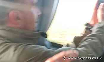 Ukrainian soldiers left beaming as they drive past Stonehenge in 'wholesome' video