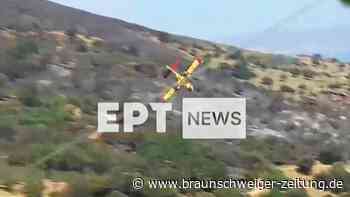 Löschflugzeug-Pilot stirbt bei Absturz – tragisches Detail