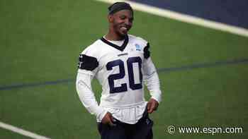 Zeke texts Pollard, wishes Dallas RBs 'good luck'