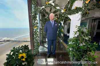‘King Charles’ visits Blackpool to launch garden attraction