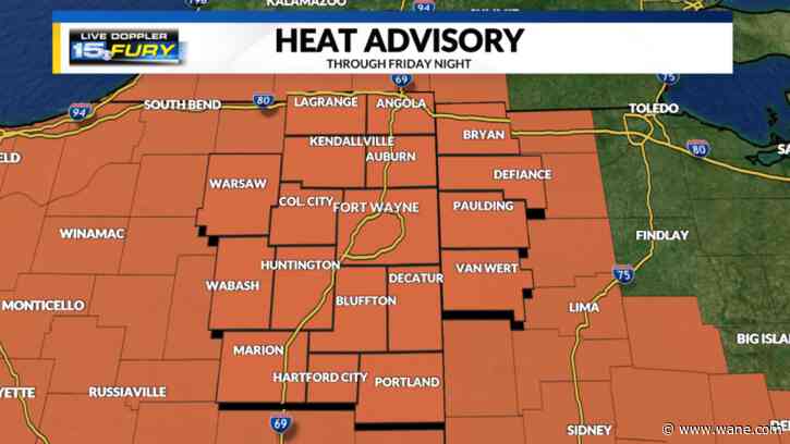 Dense fog north with uncomfortable heat and humidity continuing