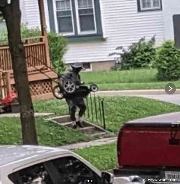 'Excuse me, is that my lawnmower you're walking off with?' Pair of thieves hit south Fort Wayne neighborhoods