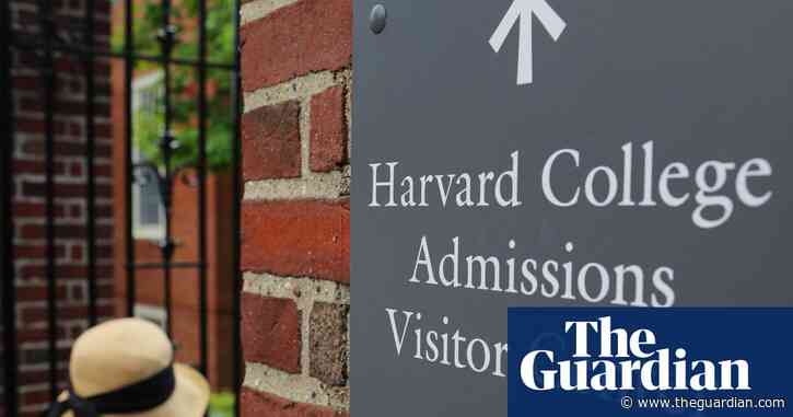US education department opens inquiry into Harvard’s legacy admission policies