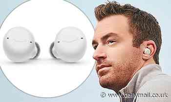 'Far better than Apple's offering': Get Alexa in your ears and score Amazon's Echo Buds with noise cancellation on sale for less than £60 (that's 58% off!)