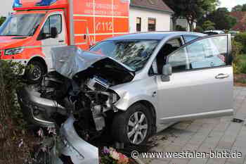 Fahranfänger bei Unfall in Stemwede schwer verletzt