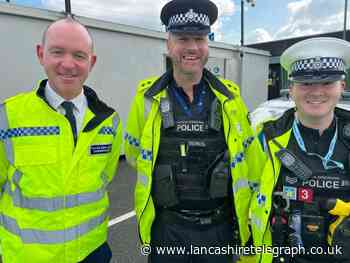 Andrew Snowden visited the Cuerden Enforcement check site