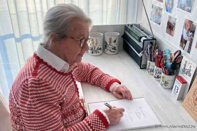 Lutgart Bresseleers (91) deelt haar levenspad met anderen: zorgvuldig bijgehouden spiekbriefjes worden boek