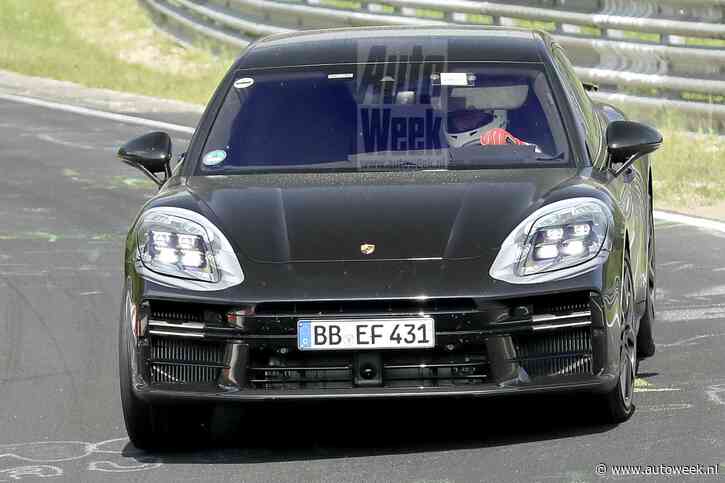 Nieuwe Porsche Panamera laat laatste brul horen op de Ring
