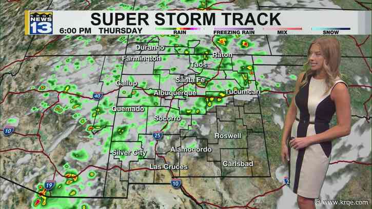 More 100 degree temperatures and uptick in moisture around New Mexico