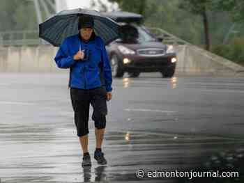 Edmonton weather: More rain with a side of rain and rain for dessert