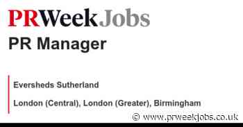 Eversheds Sutherland: PR Manager