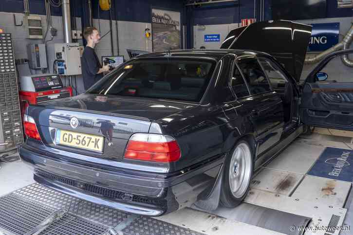 BMW 740i - 1999 - Op de Rollenbank