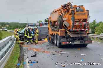 Unfall auf der Ortsumgehung Büren-Steinhausen – zwei Schwerverletzte