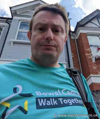 Acton man's walking challenge to highlight bowel cancer