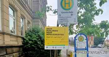 Landkreis Lichtenfels: Neue Buslinien machen auf sich aufmerksam - Mit Fahnen und gelben "Nasen"