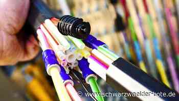 Glasfasernetz für drei Schömberger Ortsteile: Die neue Datenautobahn ist 48 Kilometer lang