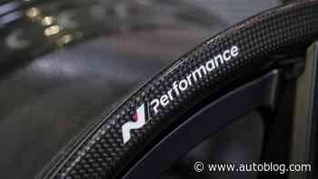 Hyundai shows a prototype carbon-hybrid wheel at Goodwood