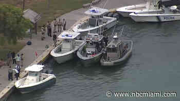 Diver hospitalized after being struck by Miami-Dade Police boat near Boca Chita Key