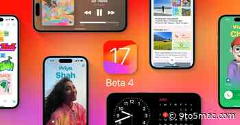 Apple releases iOS 17 beta 4