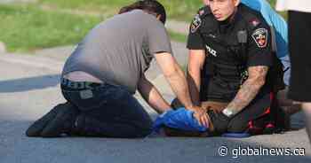 ‘We jumped in and threw the dog off of her’: Neighbours save teen from Oshawa dog attack