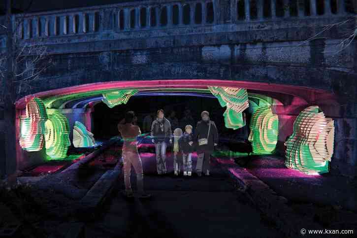 Six new installations by local artists will light up the 2023 Waterloo Greenway Creek Show
