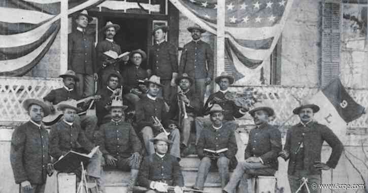 Buffalo Soldiers Salute at Historic Fairview Cemetery