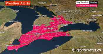 Cold front to bring relief following ‘extremely hot’ conditions Friday in much of southern Ontario