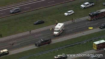 Fatal crash involving motorcyclist on I-75 in Weston investigated