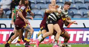 Highlights as Huddersfield Giants hand major blow to Hull FC's top six hopes with tight win