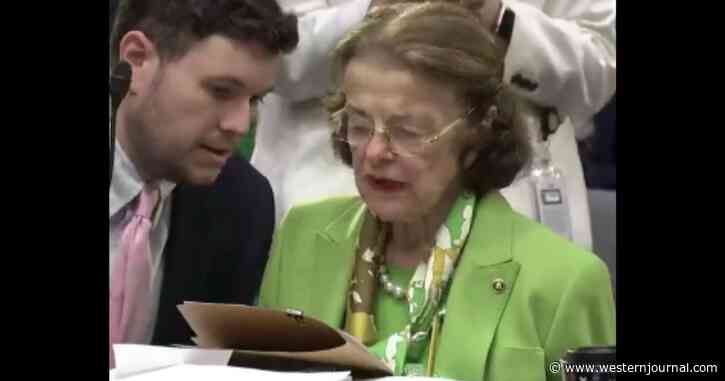 90-Year-Old Dianne Feinstein Needed to Be Instructed by Staffer, Other Dem How to Vote on Bill