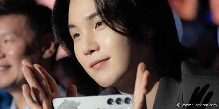BTS Member Suga Attends Samsung Galaxy Unpacked Event in Seoul!