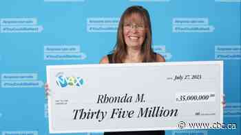 B.C. woman says she screamed and started shaking after winning $35M Lotto Max prize