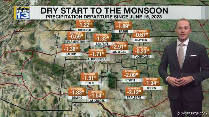 Storm chances return Friday afternoon