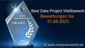 Anwenderverband VOICE e.V. zeichnet aus: Große Bühne für den Best Data Project Award