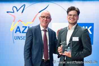 Stemwede: Beton-Experte Henning Köster holt Bundesbestenpreis in Berlin