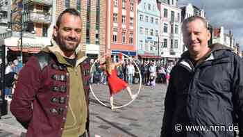 Wieder Straßenkunstfestival auf dem Rostocker Uniplatz