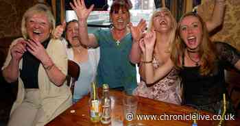 A Bigg Night Out in Newcastle: 10 pictures of party-goers in summer 2003