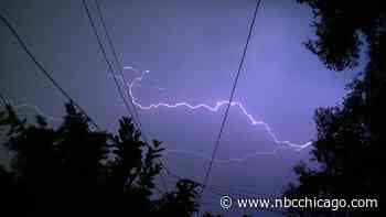 Strong, severe thunderstorms pound Chicago area overnight, with more heavy rain, damaging winds expected