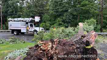 Storm damage reported across Connecticut