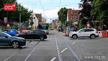 Jena erlebt jetzt in der Innenstadt, was eine „Verstopfte Hauptschlagader“ bedeutet